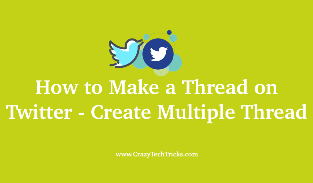 How to Make a Thread on Twitter