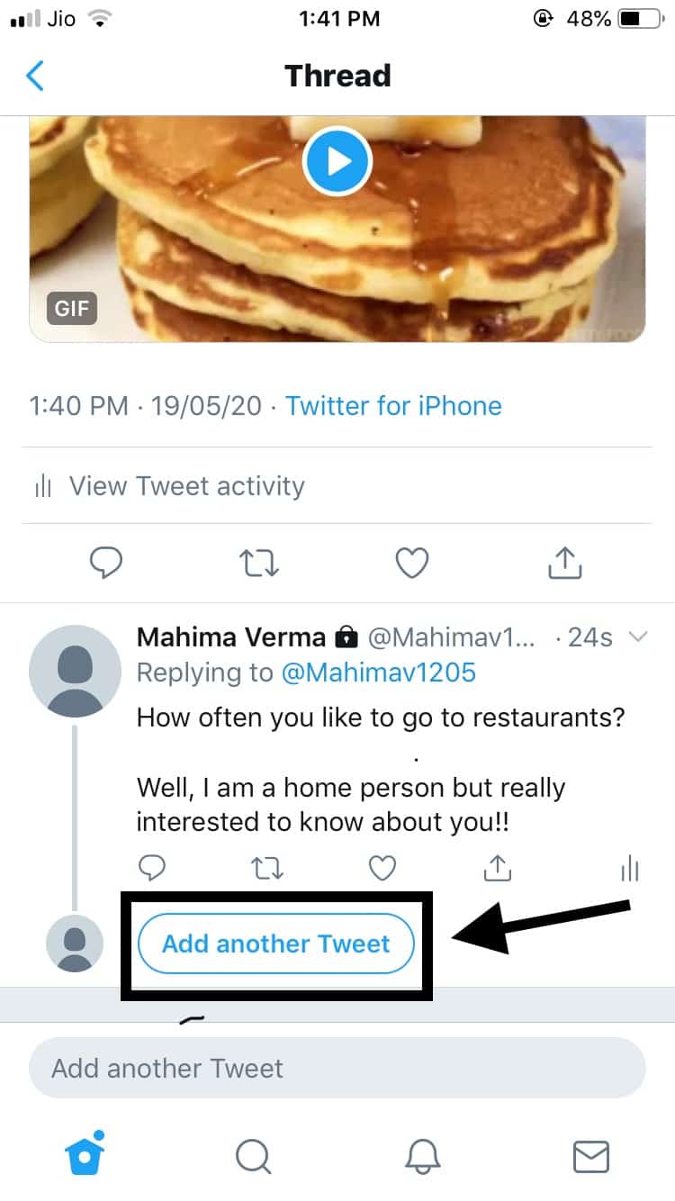 how to add video from another tweet