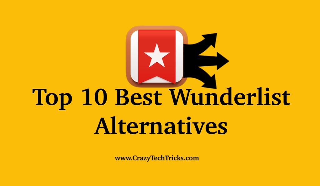 wunderlist alternatives