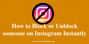 How to Block or Unblock someone on Instagram