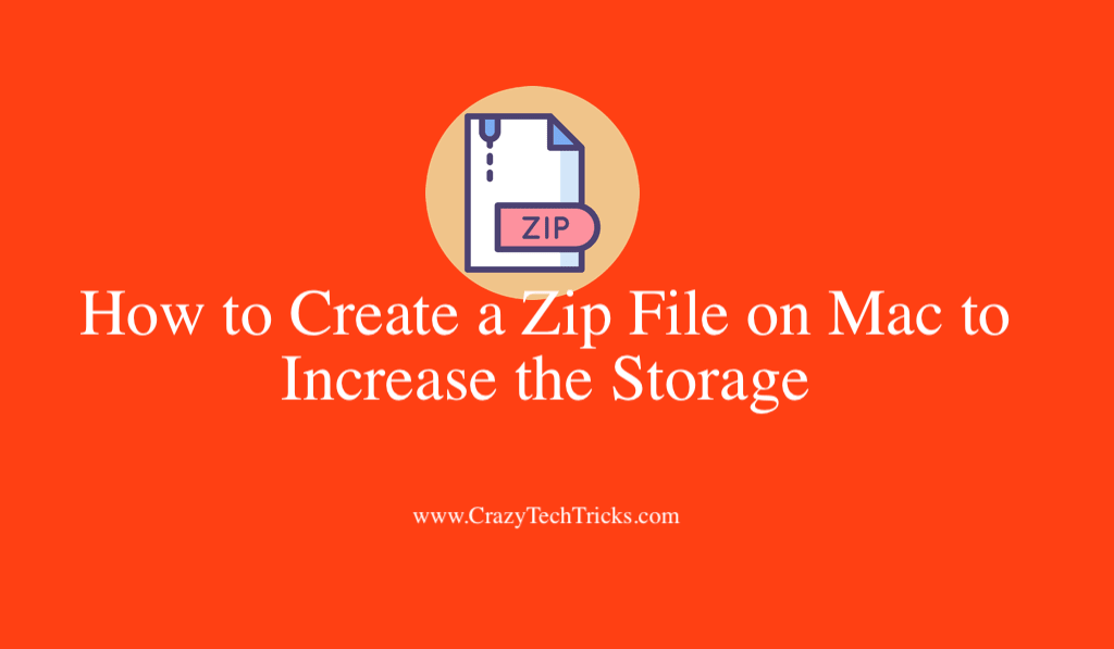 How to Create a Zip File on Mac