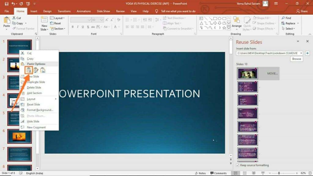 how to merge powerpoint presentations without losing formatting