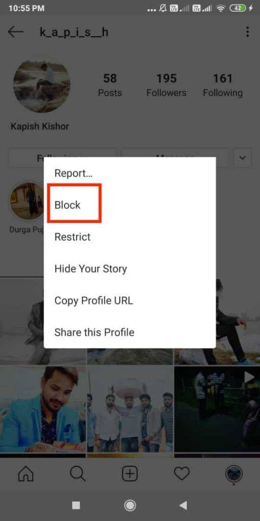 How To Block Or Unblock Someone On Instagram Instantly - Android ...