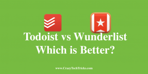 Todoist vs Wunderlist