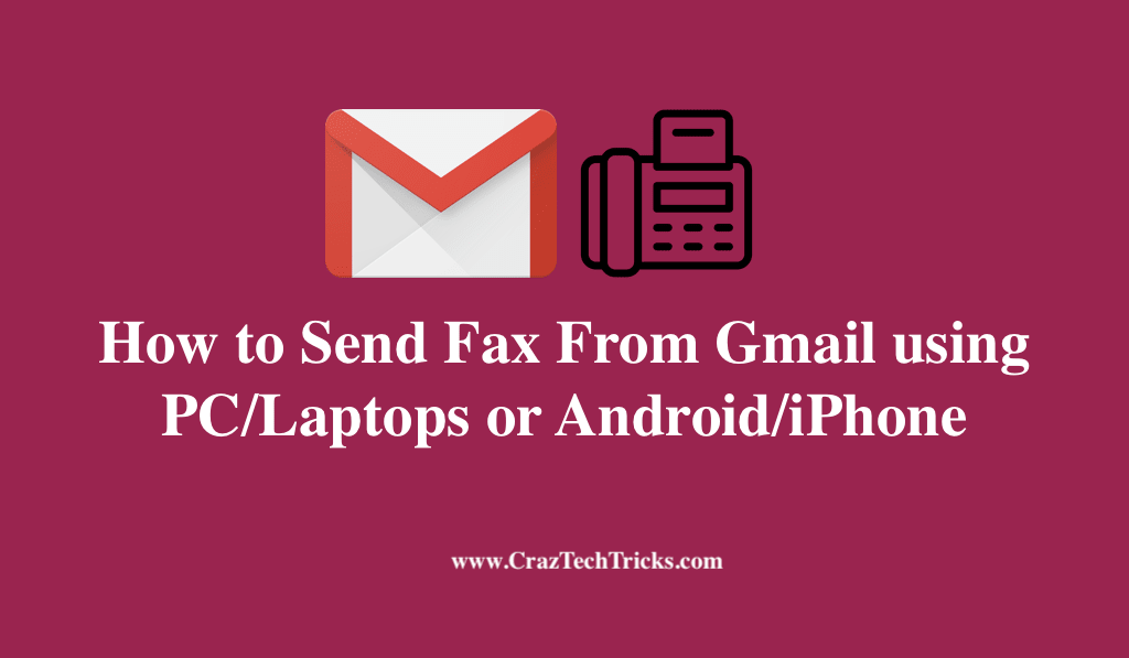 How to Send Fax From Gmail