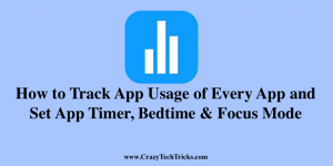 How to Track App Usage of Every App