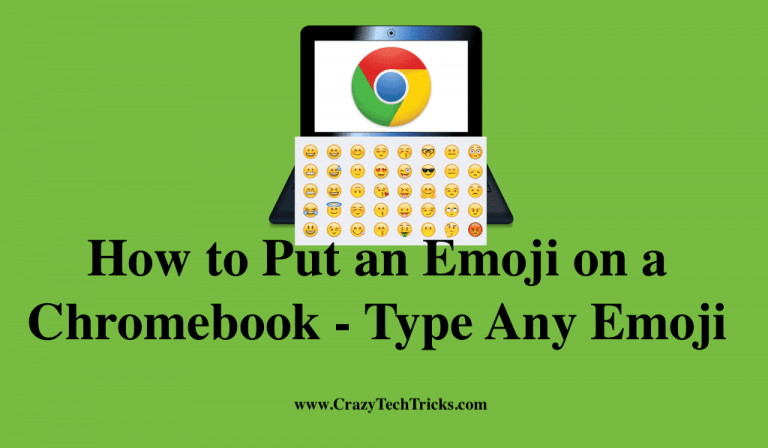 How To Put An Emoji On A Chromebook Type Any Emoji 768x448 