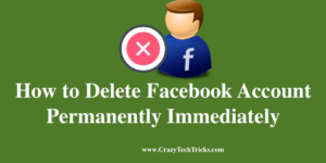 How to Delete Facebook Account Permanently Immediately