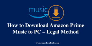 How to Download Amazon Prime Music to PC