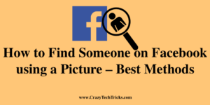 How to Find Someone on Facebook using a Picture