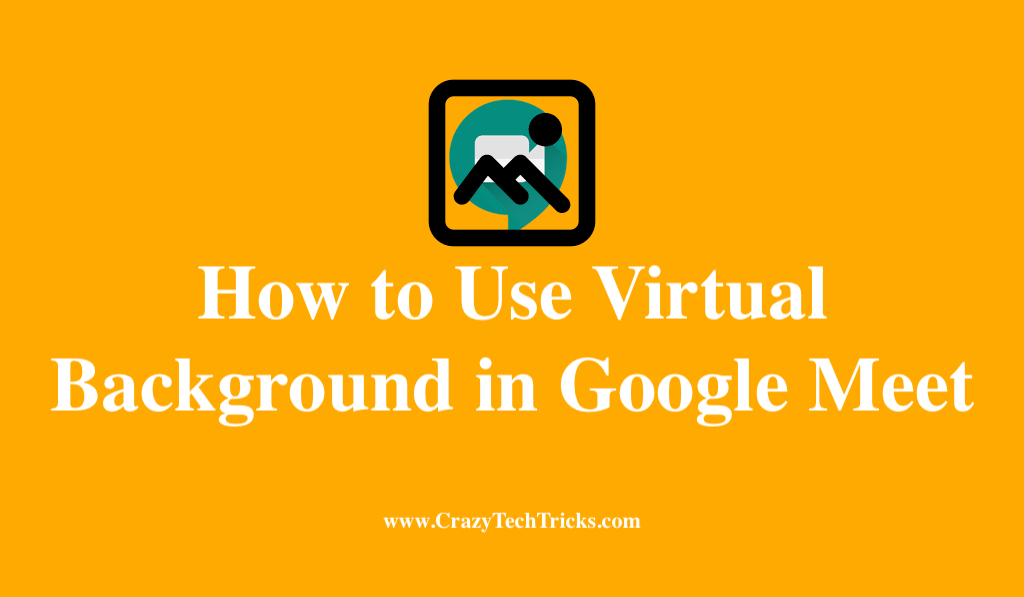 Use Virtual Background in Google Meet