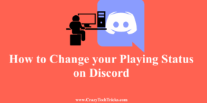Change your Playing Status on Discord