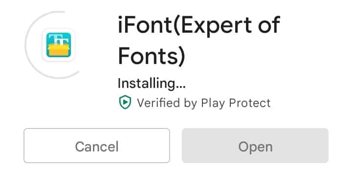 Go to the Google Play store and search the iFonts program - Use font Apps to Download New Fonts - How to Change Fonts in Android Without Root - Change Complete Fonts
