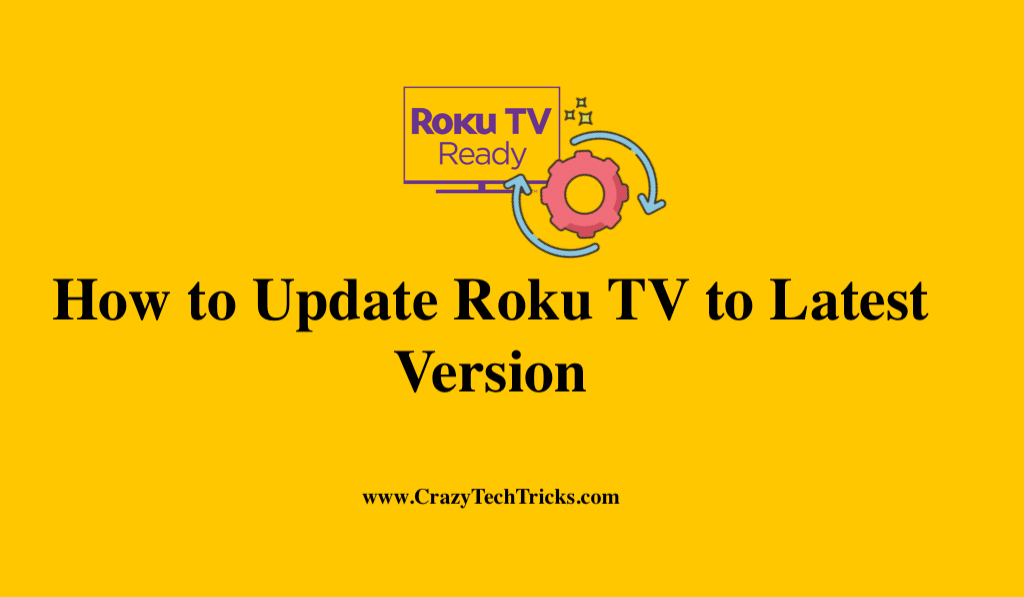 How to Update Roku TV to Latest Version Crazy Tech Tricks