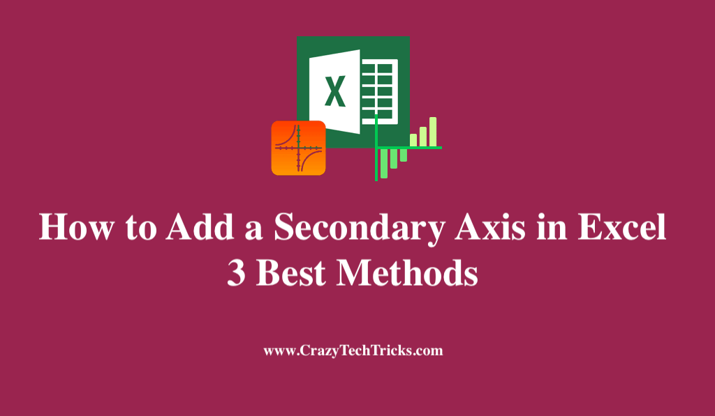 How to Add a Secondary Axis in Excel