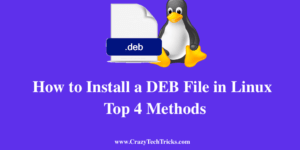 How to Install a DEB File in Linux
