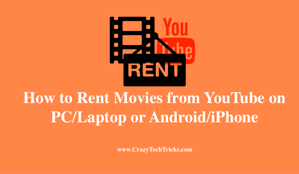 How to Rent Movies from YouTube on PC