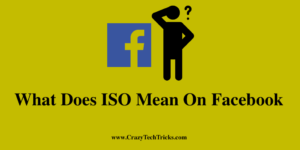 What Does ISO Mean On Facebook