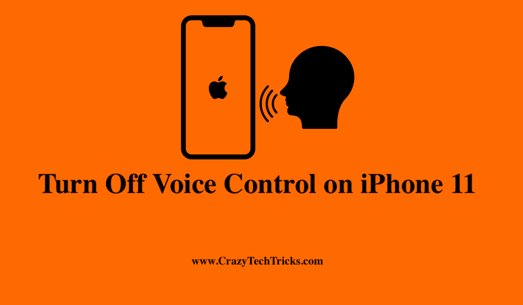 How To Turn Off Voice Control On Iphone 11