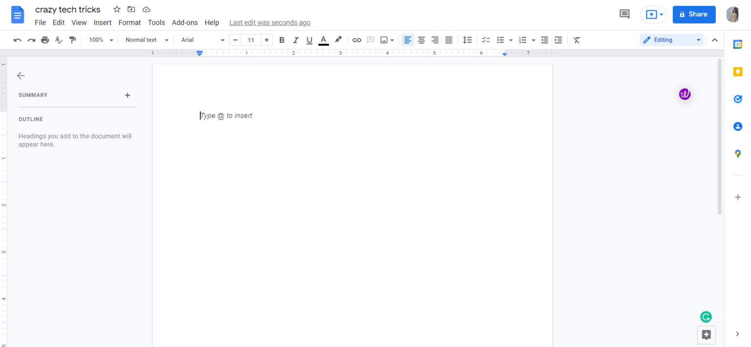 How to Flip Image in Google Docs Horizontally Rotate Crazy Tech Tricks