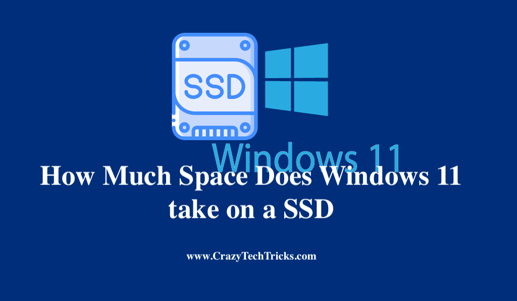 Space Does Windows 11 take on a SSD