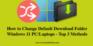 Change Default Download Folder Windows 11