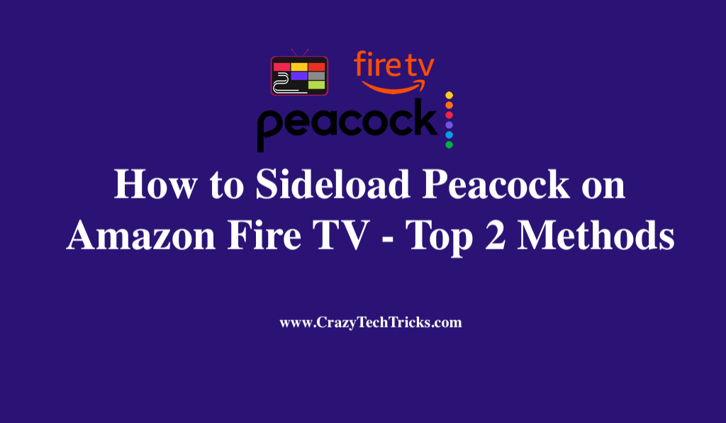 Sideload Peacock on Amazon Fire TV 