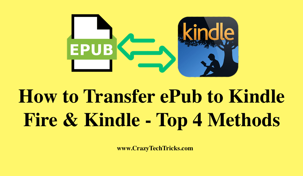 Transfer ePub to Kindle Fire & Kindle