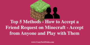 How to Accept a Friend Request on Minecraft