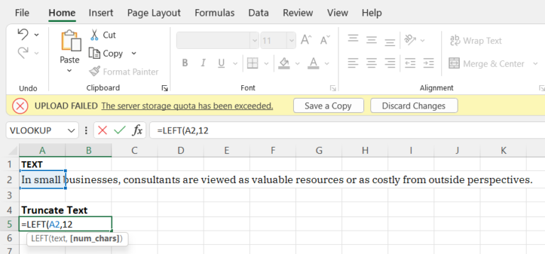 How to Truncate Text in Excel - Top 3 Ways - Crazy Tech Tricks