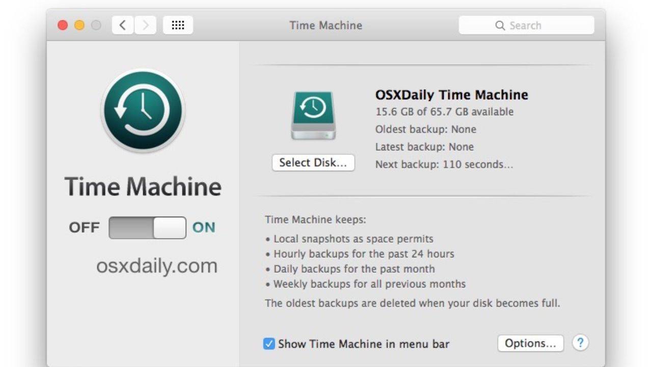 How long do Time Machine Backups take