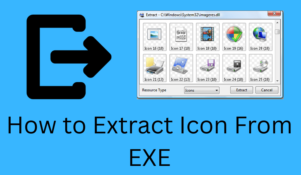 How to Extract Icon From EXE - 4 Easy Methods