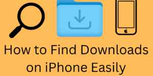 How to Find Downloads on iPhone Easily- Best 5 Ways