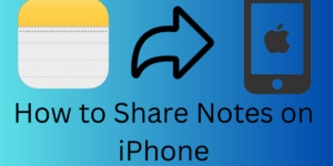 How to Share Notes on iPhone - Complete Details
