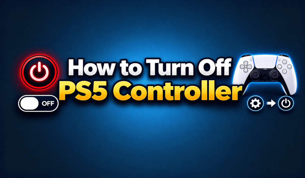 How to Turn Off PS5 Controller - 4 Easy Methods