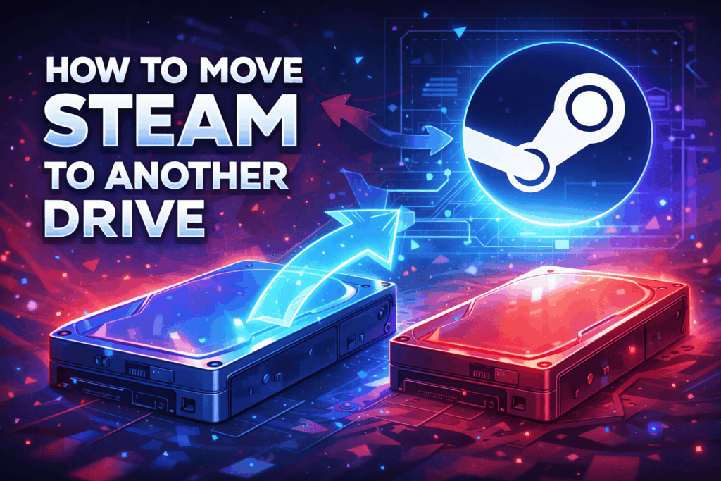 How to Move Steam to Another Drive