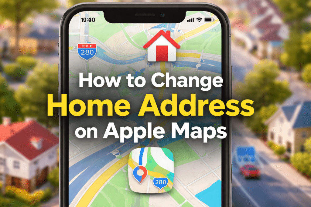 How to Change Home Address on Apple Maps - 6 Easy Steps