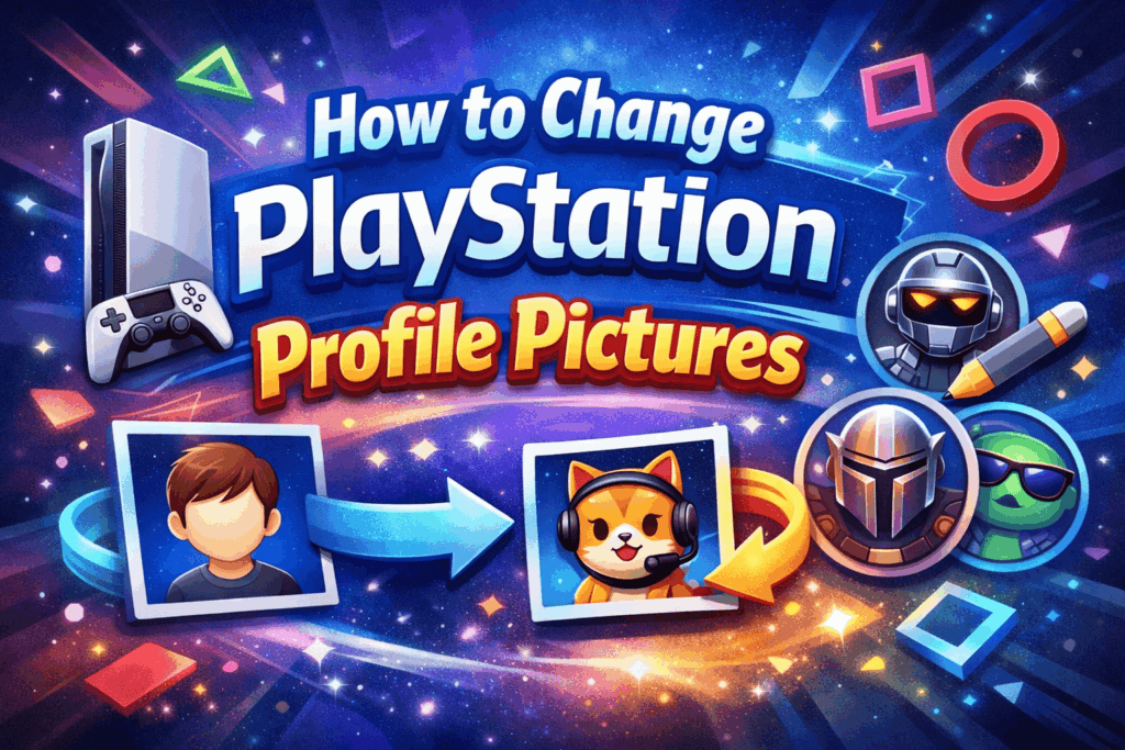How to Change PlayStation Profile Pictures