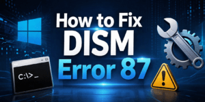 How to Fix DISM Error 87 - 6 Methods to Fix