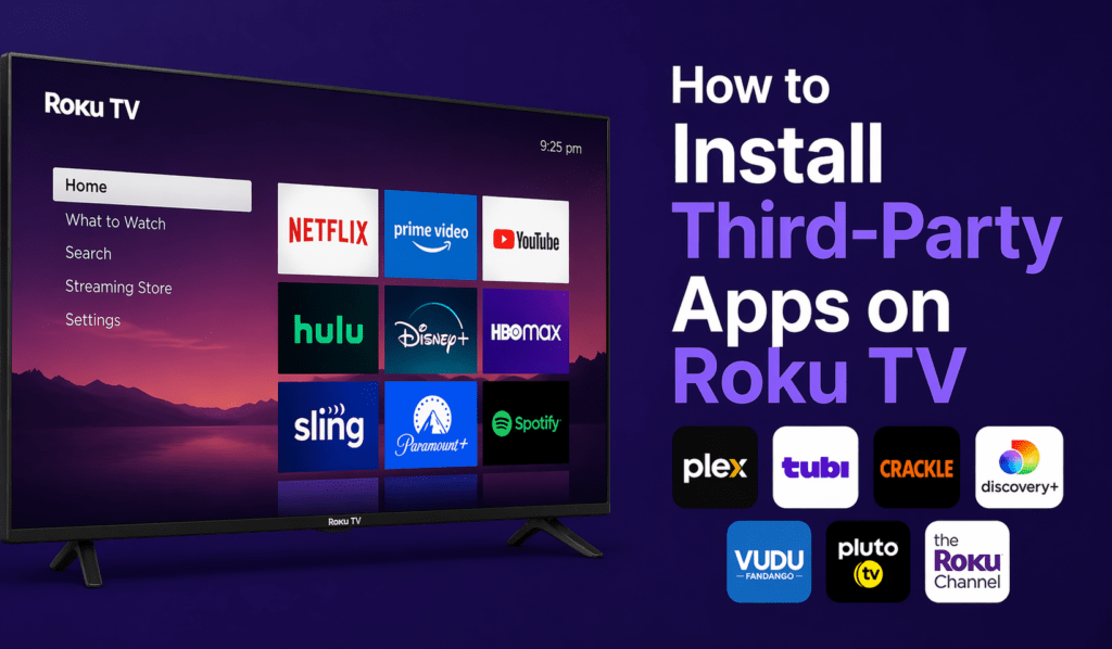 How to Install Third-Party Apps on Roku TV