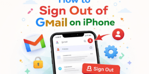 How to Sign Out of Gmail on iPhone - 2 Easy Methods