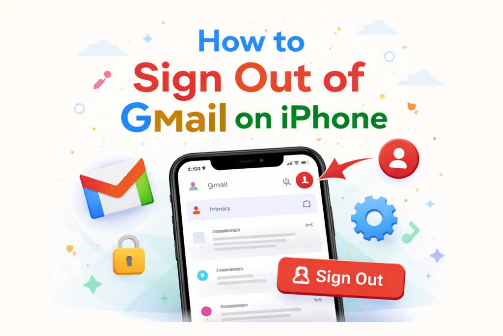 How to Sign Out of Gmail on iPhone - 2 Easy Methods