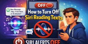How to Turn Off Siri Reading Texts - Complete Details