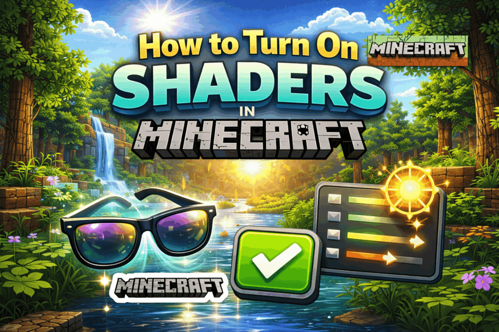 How to Turn On Shaders in Minecraft - Complete Details