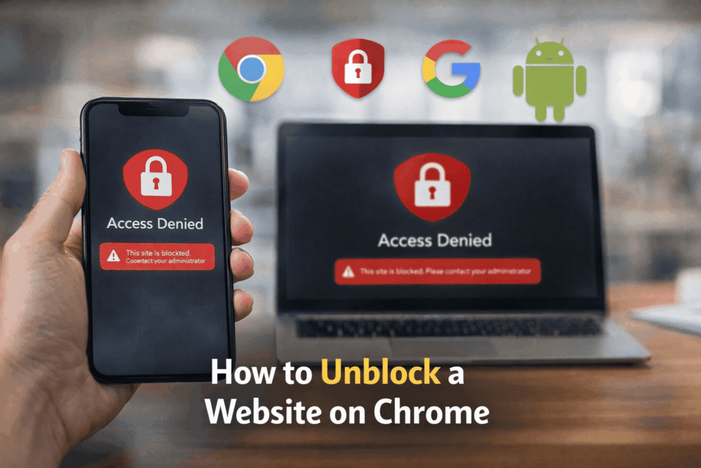 How to Unblock a Website on Chrome