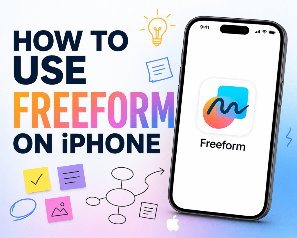 How to Use Freeform on iPhone