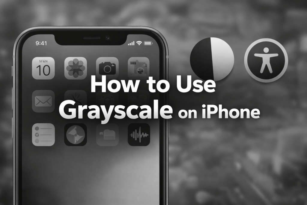 How to Use Grayscale on iPhone - 5 Steps to Enable