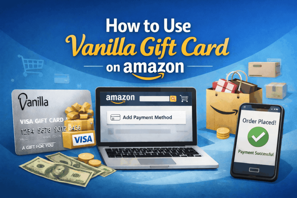How to Use Vanilla Gift Card on Amazon