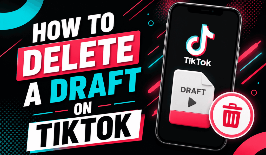 How to Delete a Draft on TikTok
