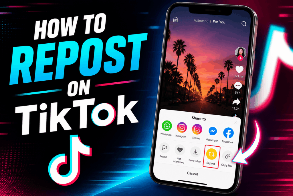 How to Repost on TikTok 